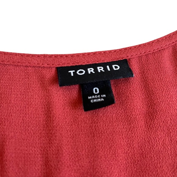 Torrid Set of 3 Long Sleeve V Neck Blouses Size 0 - Picture 14 of 14